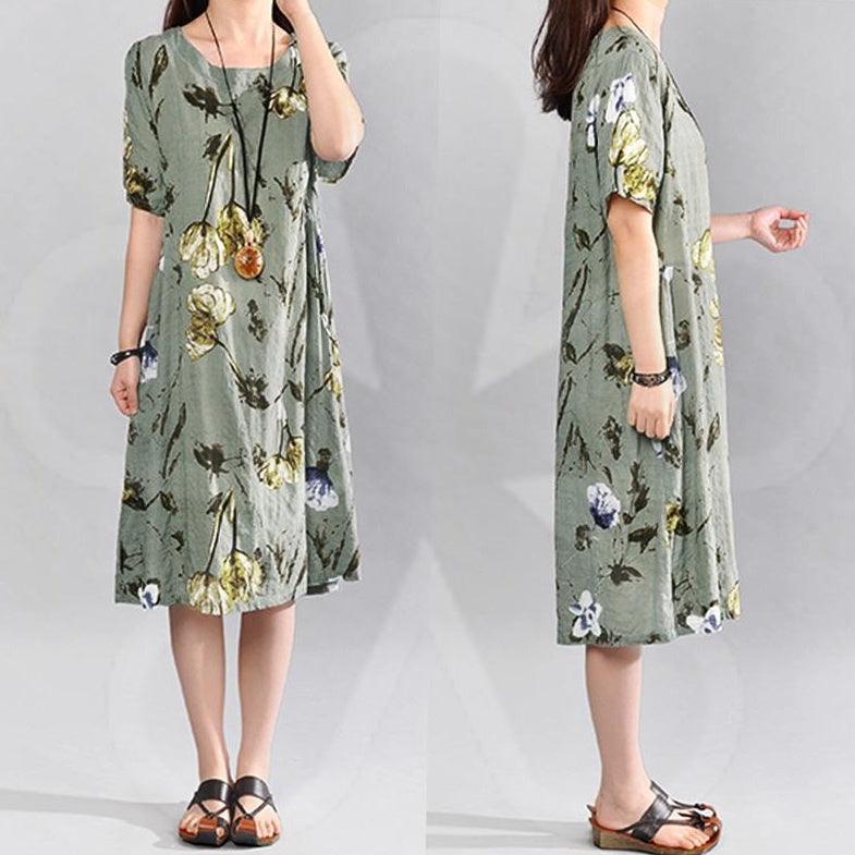 Summer Floral For Women Dresses - MAXIME