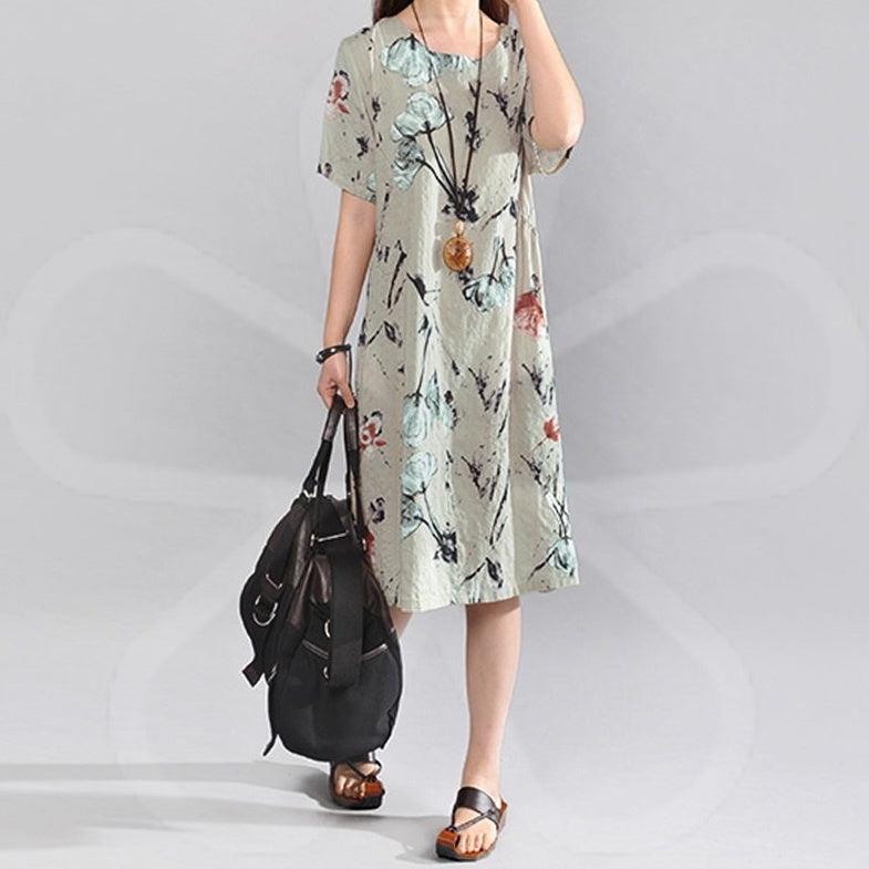 Summer Floral For Women Dresses - MAXIME