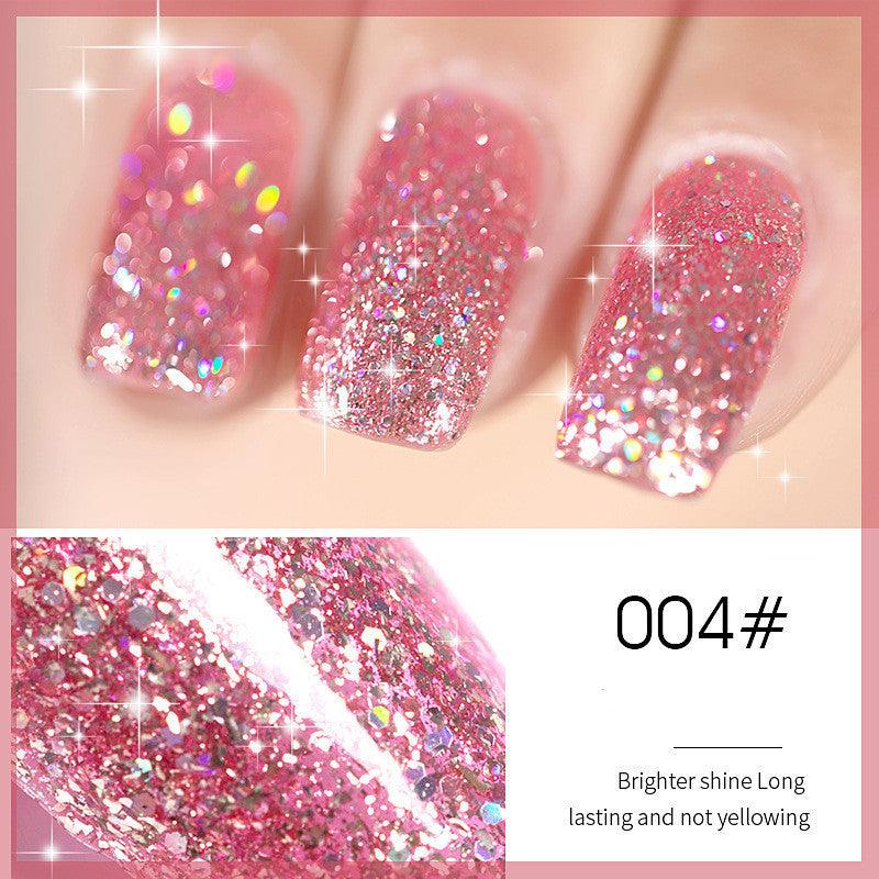 Flash Nail Polish New Super Flash Micro Diamond Nail Shop Special Sequins - MAXIME