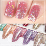 Flash Nail Polish New Super Flash Micro Diamond Nail Shop Special Sequins - MAXIME