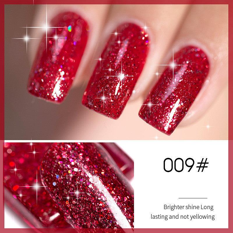 Flash Nail Polish New Super Flash Micro Diamond Nail Shop Special Sequins - MAXIME