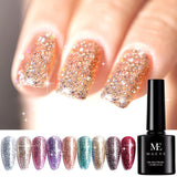 Flash Nail Polish New Super Flash Micro Diamond Nail Shop Special Sequins - MAXIME