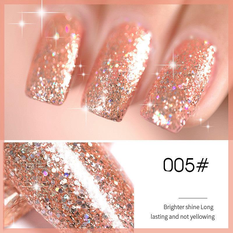 Flash Nail Polish New Super Flash Micro Diamond Nail Shop Special Sequins - MAXIME