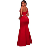 Ladies Sexy Red Maxi - MAXIME