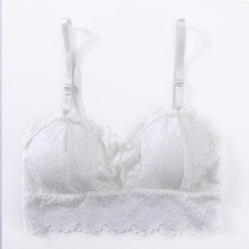 Lace Beauty Strap Bra Padding Bra - MAXIME