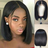 Short Human Hair Wigs Bob Brazilian Black Women Remy - MAXIME