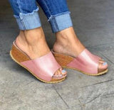 Wedge Sandals And Slippers - MAXIME