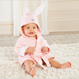 Cartoon Cute Animal Modeling Baby Bath Towels Baby Bathrobes Cotton Children's Bathrobes Baby Hooded - MAXIME