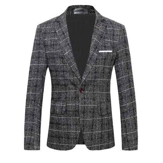 Maxime Slim-fitting Plaid Suits - MAXIME