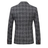 Maxime Slim-fitting Plaid Suits - MAXIME