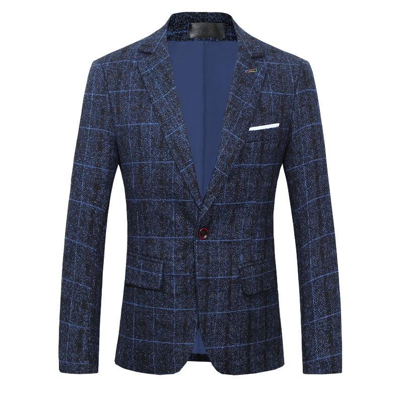 Maxime Slim-fitting Plaid Suits - MAXIME