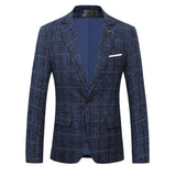 Maxime Slim-fitting Plaid Suits - MAXIME