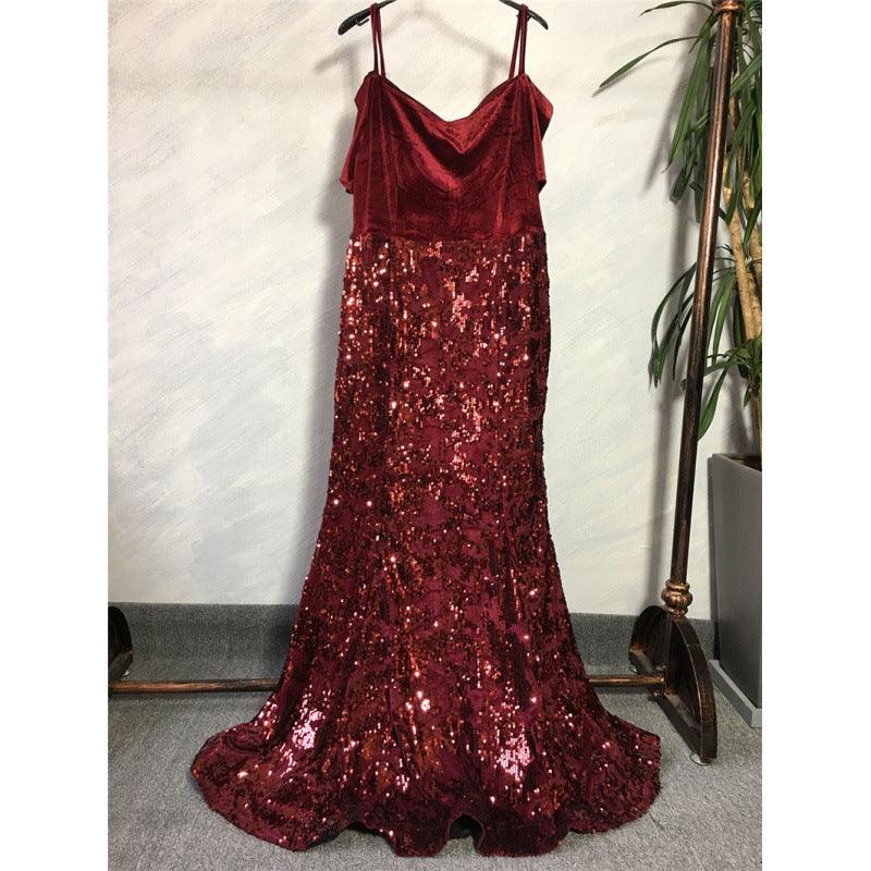 Sequined Sexy Evening Dresses - MAXIME