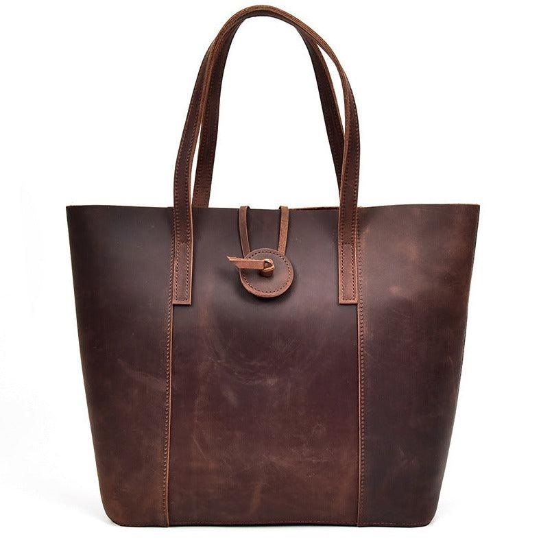 Women Genuine Leather Handbag - MAXIME