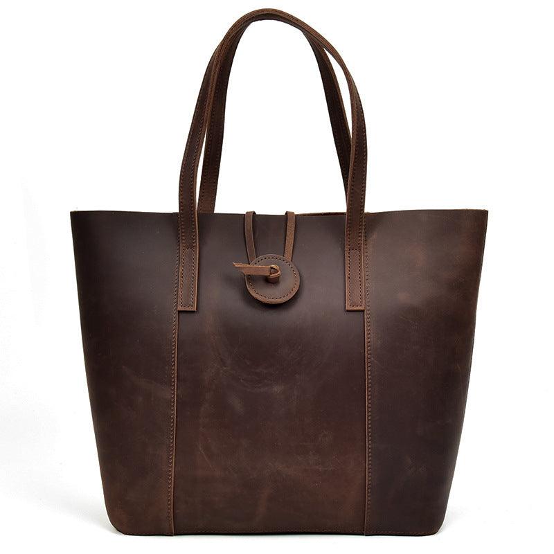 Women Genuine Leather Handbag - MAXIME