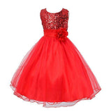 Baby Sequin Dress Flower Girl Wedding Princess Dress - MAXIME