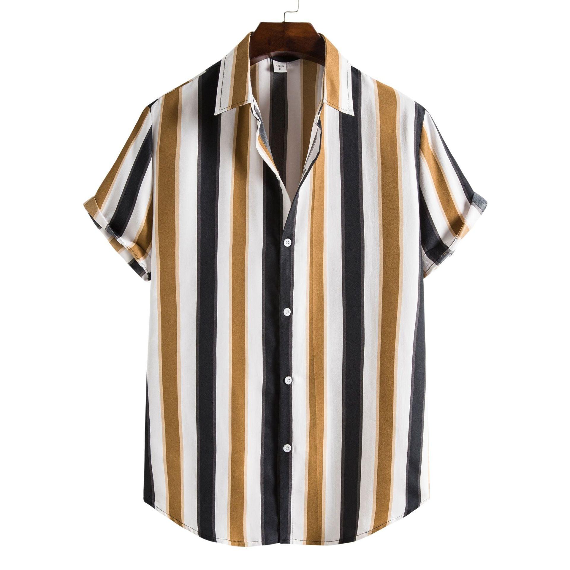 Maxime Shirt Lapel Top Men - MAXIME