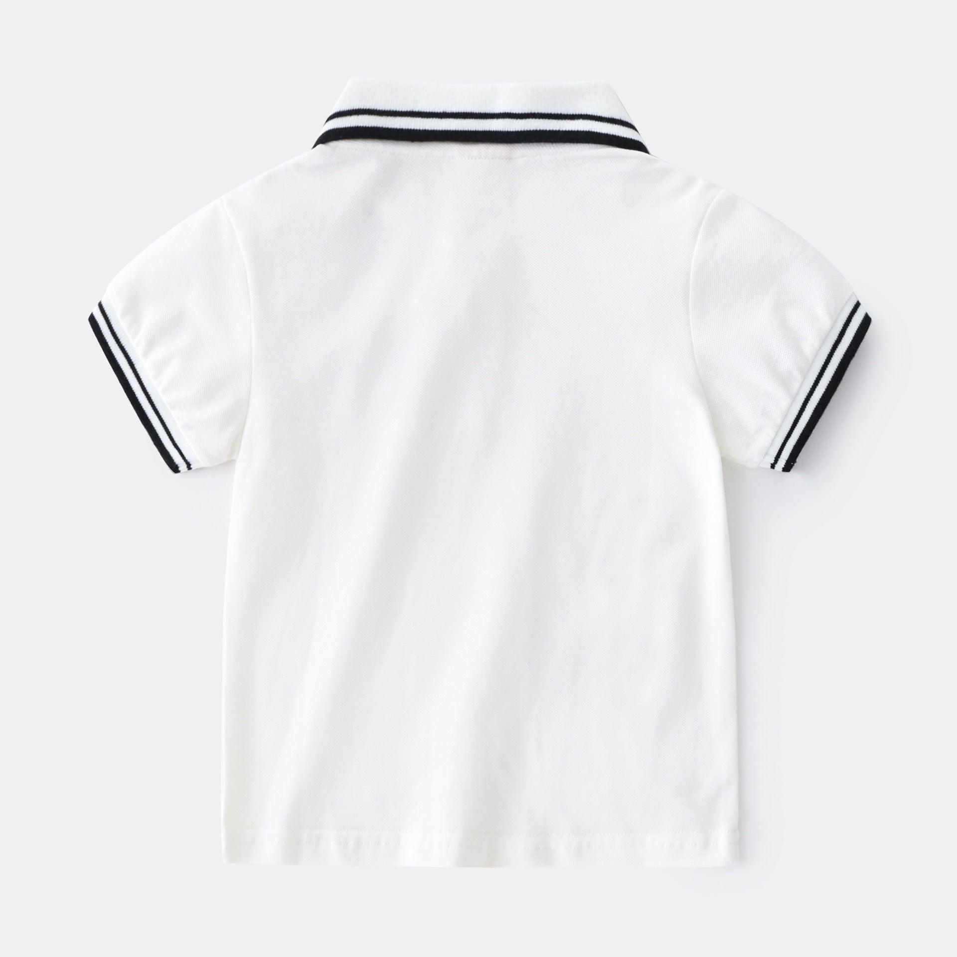 Boys' T-Shirt Summer Polo Shirt - MAXIME