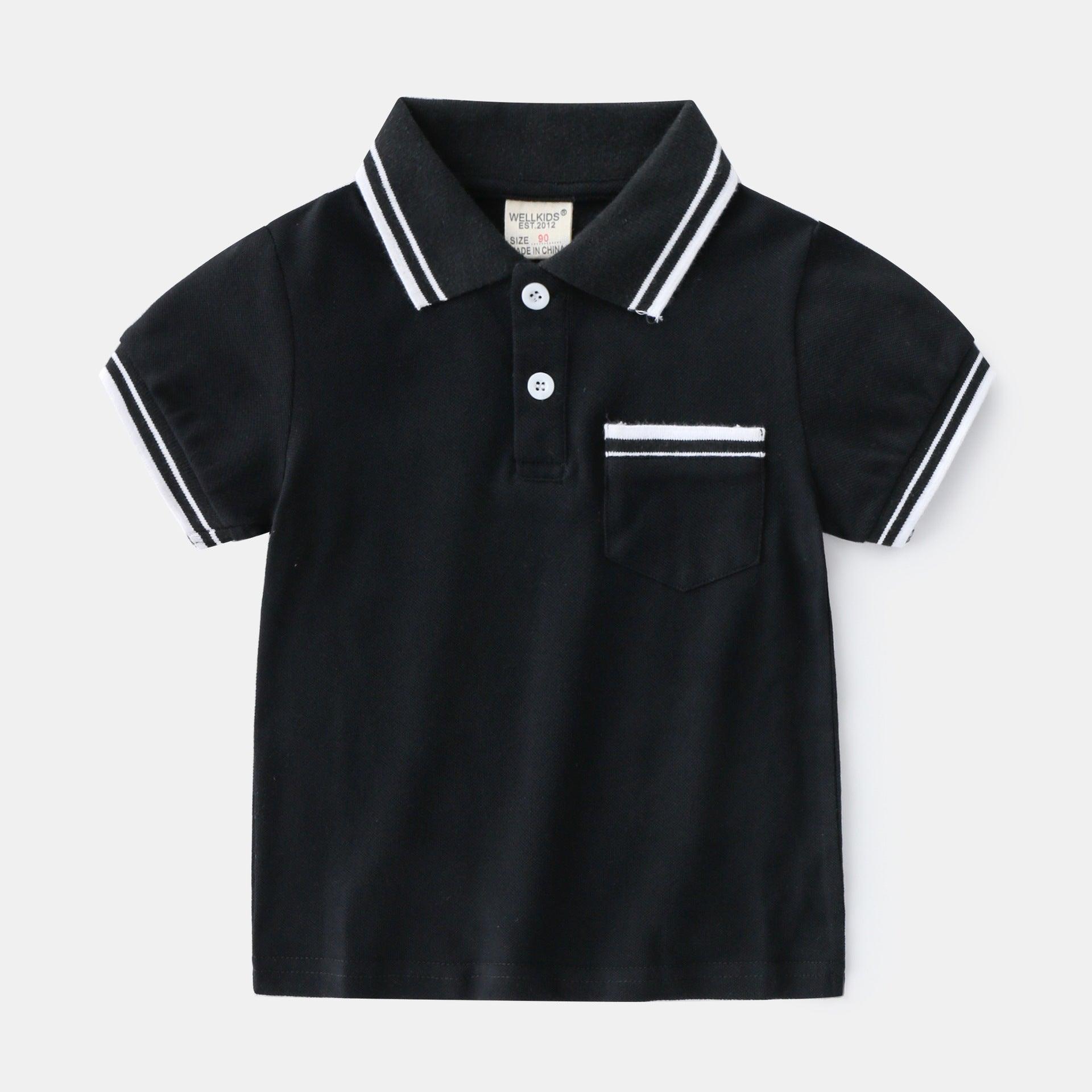 Boys' T-Shirt Summer Polo Shirt - MAXIME