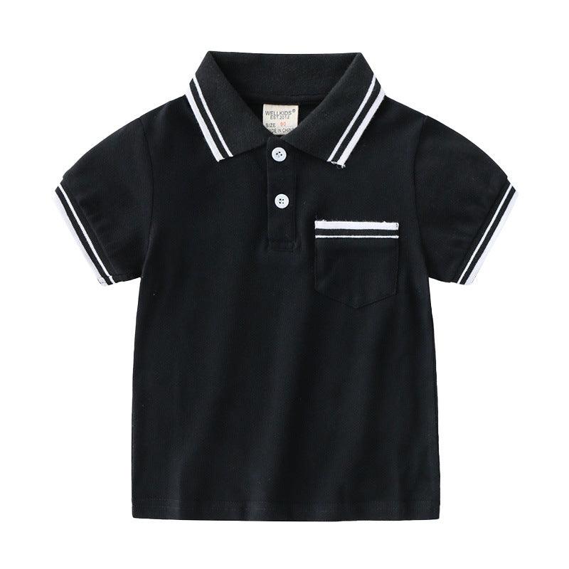 Boys' T-Shirt Summer Polo Shirt - MAXIME