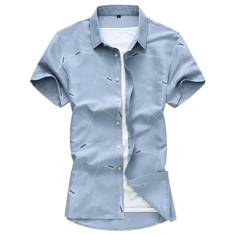 Men Short Sleeve Cotton - MAXIME