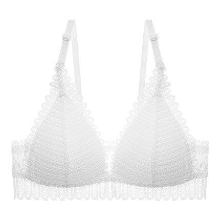 Gathering bra thin cup back bra - MAXIME