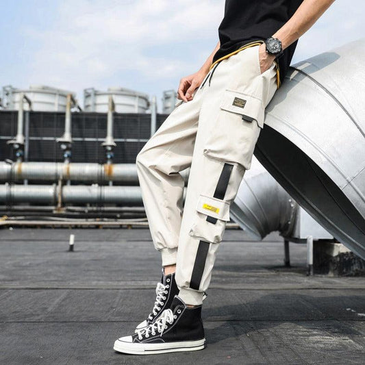 Workwear pants nine points casual harem pants - MAXIME