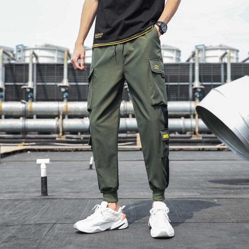 Workwear pants nine points casual harem pants - MAXIME