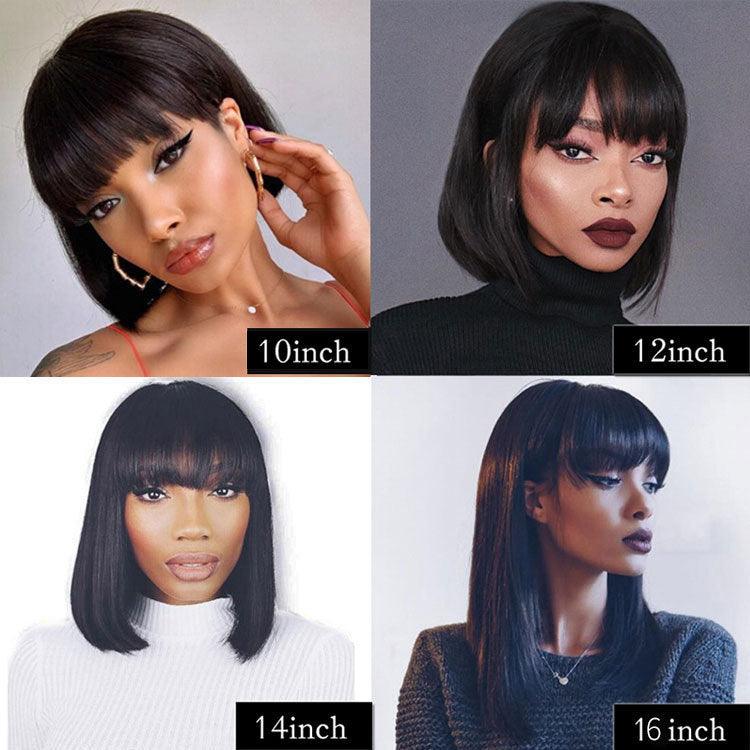 Human Hair Wigs For Black Women - MAXIME