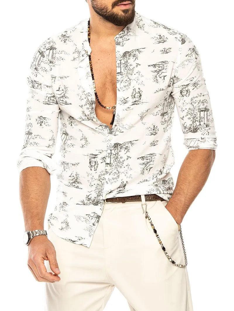 MAXIME Style Men's Button Shirt - MAXIME