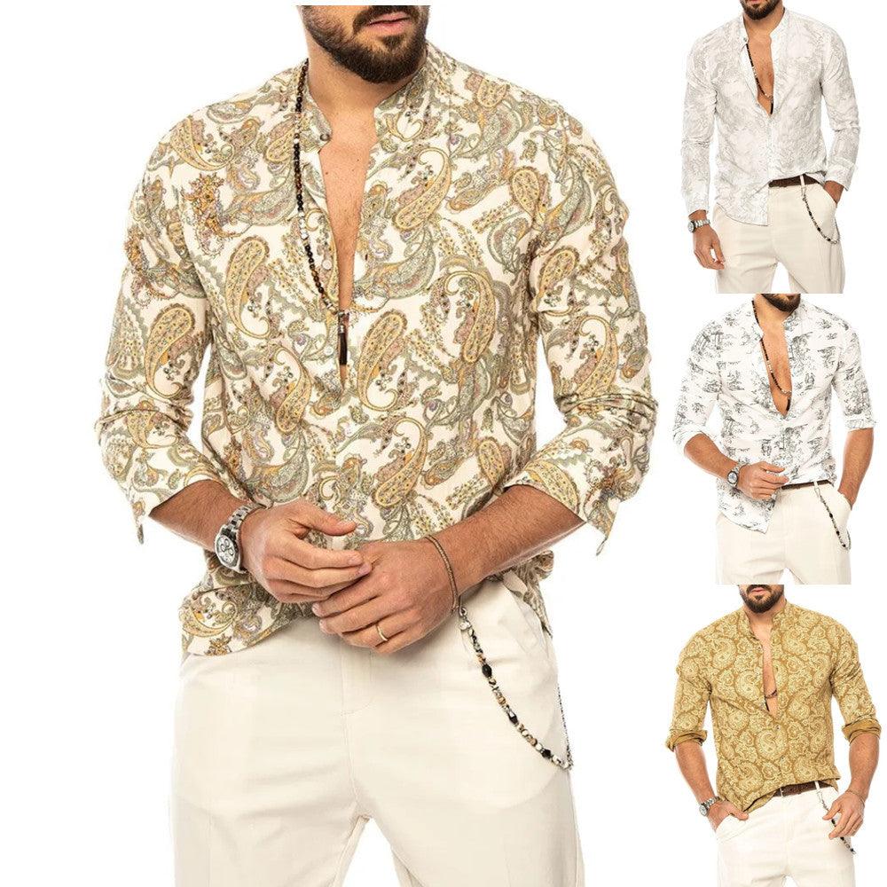 MAXIME Style Men's Button Shirt - MAXIME