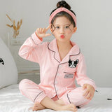 Big Children's Thin Cotton Pajamas Set - MAXIME