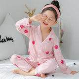 Big Children's Thin Cotton Pajamas Set - MAXIME