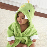 Cartoon Cute Animal Modeling Baby Bath Towels Baby Bathrobes Cotton Children's Bathrobes Baby Hooded - MAXIME