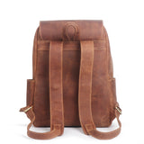 Leather Backpack Retro - MAXIME