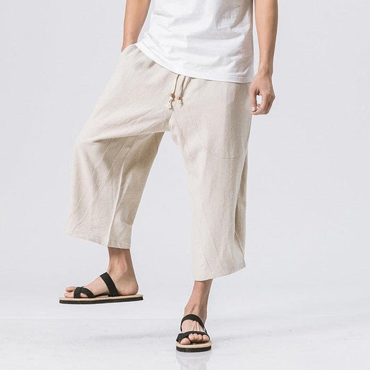 Style Cotton And Harem Pants - MAXIME