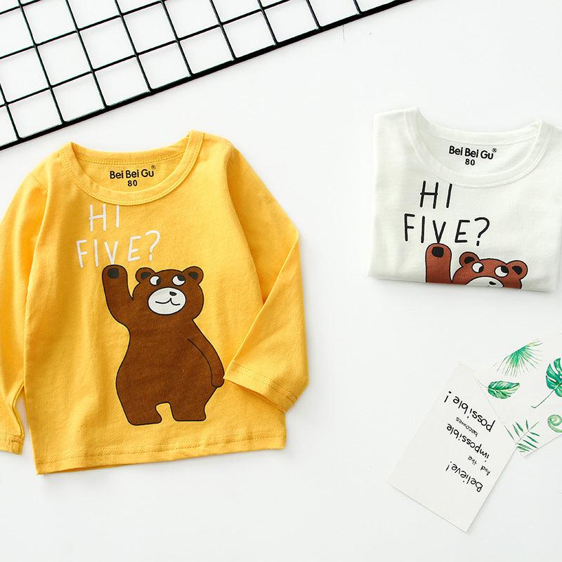 Cartoon children's long sleeve t-shirt - MAXIME