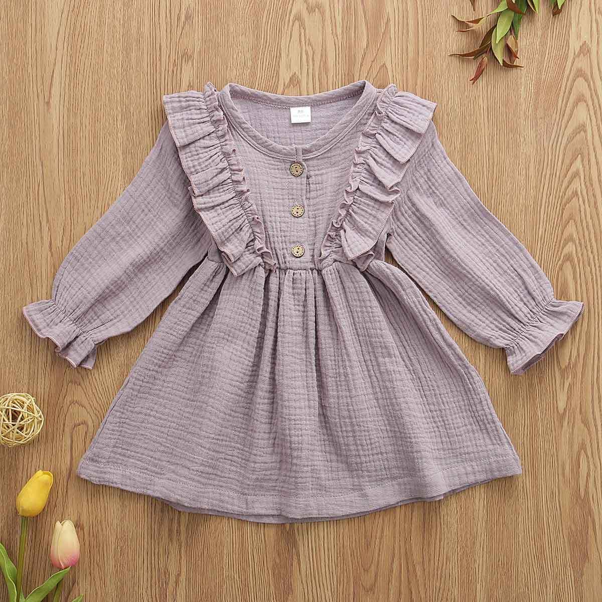 Girls cotton dress - MAXIME