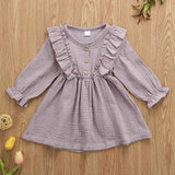 Girls cotton dress - MAXIME