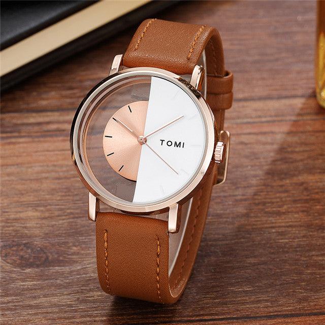 Trendy retro semicircular watch - MAXIME