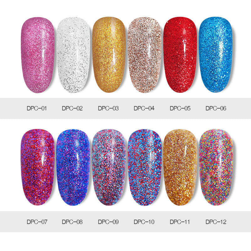 Laser glitter nail powder - MAXIME