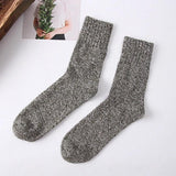 Winter terry wool socks men - MAXIME