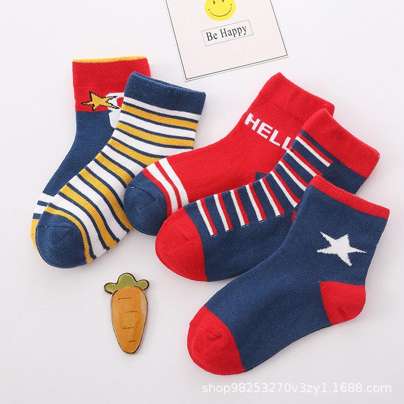 Children's cotton socks - MAXIME