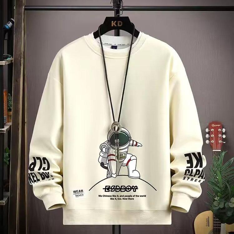 Round Neck Spaceman Sweater - MAXIME