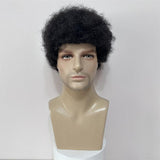 Human Wigs Short Curly Hair Afro Men And Women - MAXIME