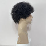 Human Wigs Short Curly Hair Afro Men And Women - MAXIME