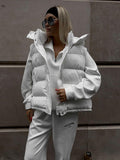 Sleeveless Hooded Jacket - MAXIME