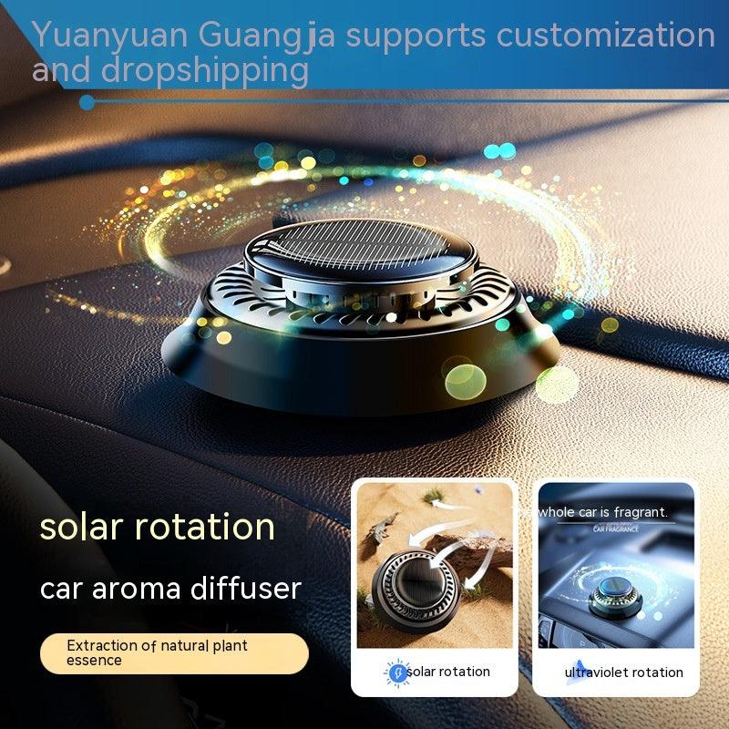 Car Air Freshener Solar Powered Air Cleaner Perfume Fragrance Diffuser - MAXIME