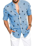 Maxime matching lapel shirt men - MAXIME