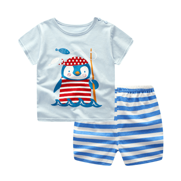 T-shirt Baby Girl Casual Clothing Sets - MAXIME